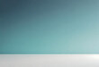 © Nornat.art - Gradient Teal and White Horizon