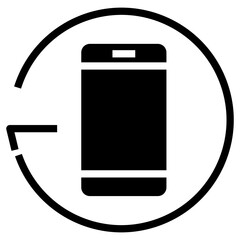 Poster - Mobile vector icon