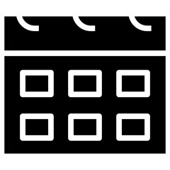 Poster - Calendar vector icon