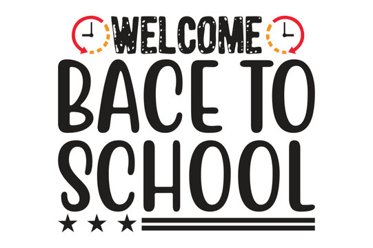 welcome back to school