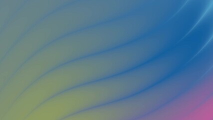 Wall Mural - Abstract animated blurred wavy background with vibrant colors and seamless motion