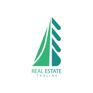Real Estate Vector Logo Design And logo icon vector design. Rent, sale of real estate vector logo, real estate auction. Vector building logo.