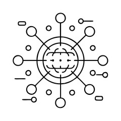 Wall Mural - hub icon icon, hub icon vector illustration-simple illustration of hub icon , perfect for hub icon l