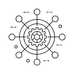 Wall Mural - hub icon icon, hub icon vector illustration-simple illustration of hub icon , perfect for hub icon l