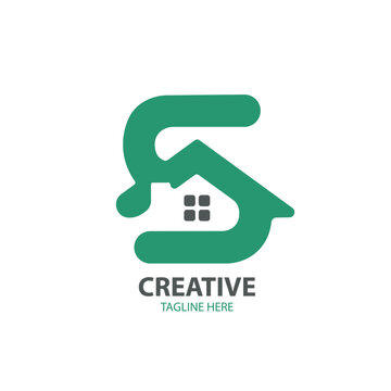 S Logo Vector and Icon design