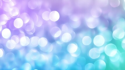 Poster - A blend of blue, purple, and green.
Soft, light colors smoothly mix.
A blurry, holographic background.
