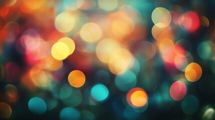 Poster - A blurry, colorful background with a grainy texture. Good for art, social media, or vintage designs.

