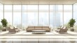 © GASTAN ALVARENDRA ST - Spacious modern waiting area with city views.