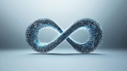 Poster - Infinity symbol, digital design