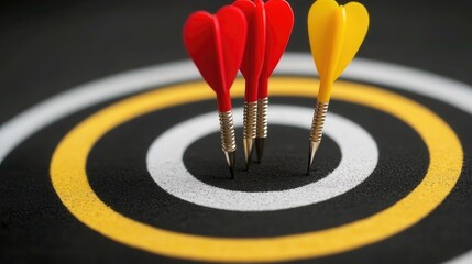 Poster - Planning sheet with quarterly goals and metrics to measure growth performance