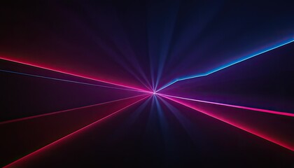 Poster - Beautiful and shiny stripe line dark backdrop design
1