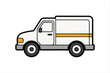 © Sujan Roy - Vector Art of a Truck – Transportation, Vehicle, and Logistics Concept