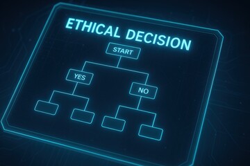 Poster - Visual Representation of Ethical Decision-Making Flowchart in a Digital Environment