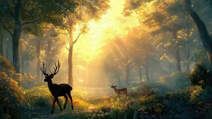 Wall Mural - World Animal day concept.
