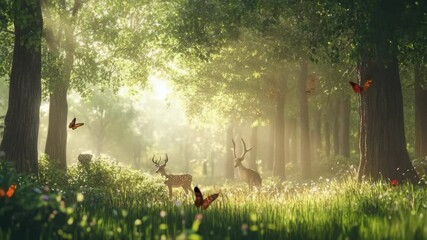 Wall Mural - World Animal day concept.