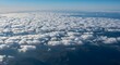 © STDG - Aerial View of the Sky with Clouds and Blue Horizon