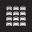 © DesignHome69 - Car icon set transport symbol. Vector illustration.