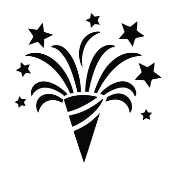 Birthday properti, confetti logo, vector, shape, symbol, arts, design, icon