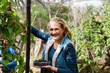 © Austockphoto - teen girl picking mulberries