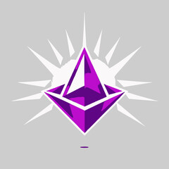 Poster - Futuristic Gemstone Design Tech Innovation Theme