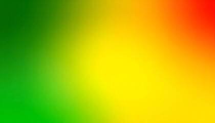 Poster - Green, yellow and red gradient background creating vibrant and energetic atmosphere