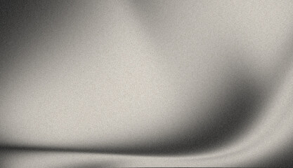 Poster - Abstract gray textured background with smooth waves and subtle lighting.
