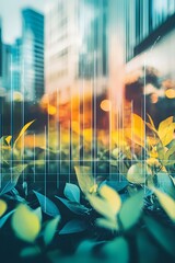 a digital chart comparing esg sectors with clear color coding