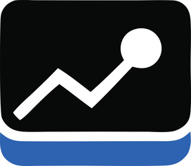 Poster - Metallic glossy search icon, a 3d magnifying glass web button on white, symbolizes business find and zoom concept