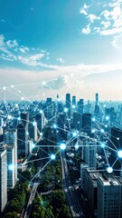 Poster - Rapid Uncontrolled Growth and Expansion of Chaotic City Skyline