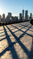 Poster - Intricate Patterns of Shadows on Surfaces in Urban Skyline View