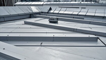 Poster - Patterns and Textures of a Rooftop Architecture in Urban Setting
