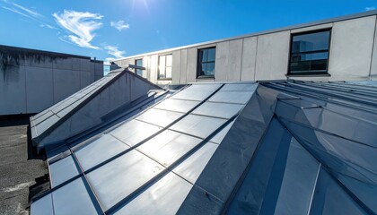 Poster - Light Interaction on Rooftop Surfaces with Unique Geometric Design