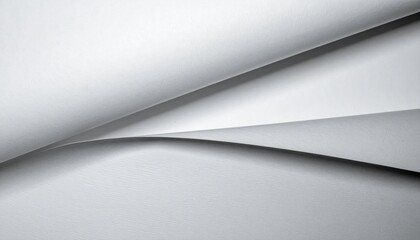 Poster - Creative paper design techniques studio space visual art minimalist environment close-up view abstract concepts