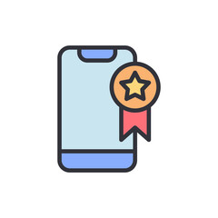 Poster - Award Winning Mobile Application Design On Transparent Background