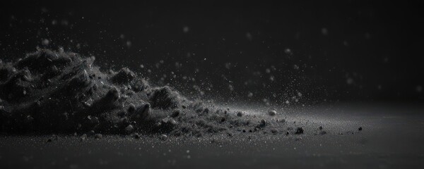 Wall Mural - Diamond dust scattered across a velvet black canvas ,  cosmos,  Milky Way, stars