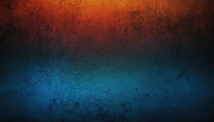Poster - A painting of a red blue and green colored background
2