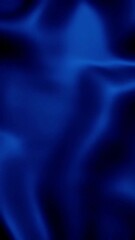 Poster - Deep Blue Silk Fabric Flowing Gently in a Seamless Motion Video