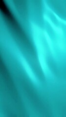 Aufkleber - Abstract Turquoise Silk Fabric Flowing in Gentle Waves Video Background