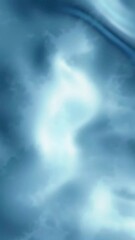 Poster - Abstract Blue Fabric Flowing with Soft Light and Shadow Play Video