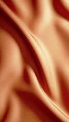 Aufkleber - Abstract Flowing Copper Fabric Animation with Subtle Light and Shadow Play