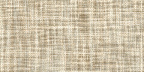 Poster - Light beige fabric texture with a subtle woven pattern ideal for interior designs and textiles
