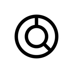 Poster - A graphical representation featuring concentric circles with connecting lines in a minimalist design style