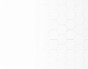 Poster - Abstract Geometric Hexagon Pattern Design