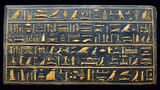 Ancient Egyptian Hieroglyphic Tablet (2)