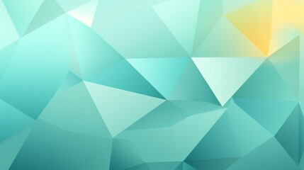 Poster - Abstract background featuring geometric shapes in vibrant spring colors for creative use