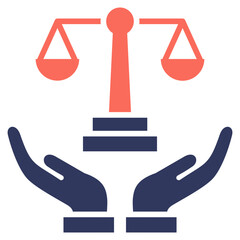 Poster - Legal Services Mixed Icon