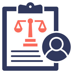 Poster - Lawsuit Mixed Icon