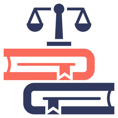 Poster - Law Book Mixed Icon