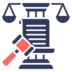 Poster - Law Mixed Icon