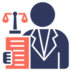 Poster - Attorney Mixed Icon